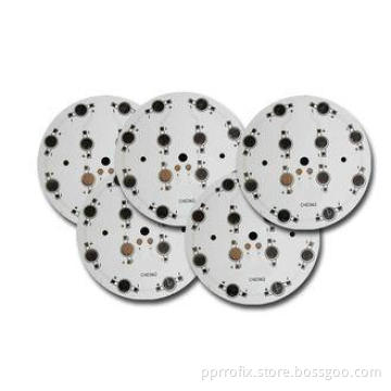 Custom made 2 layers 1 OZ Led Light PCB Quick Turn Printed